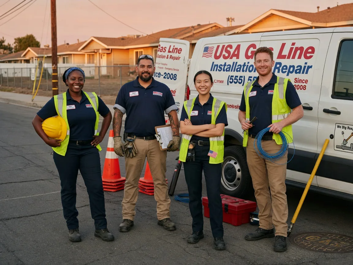 Gas Line Installation company in Amagon, AR